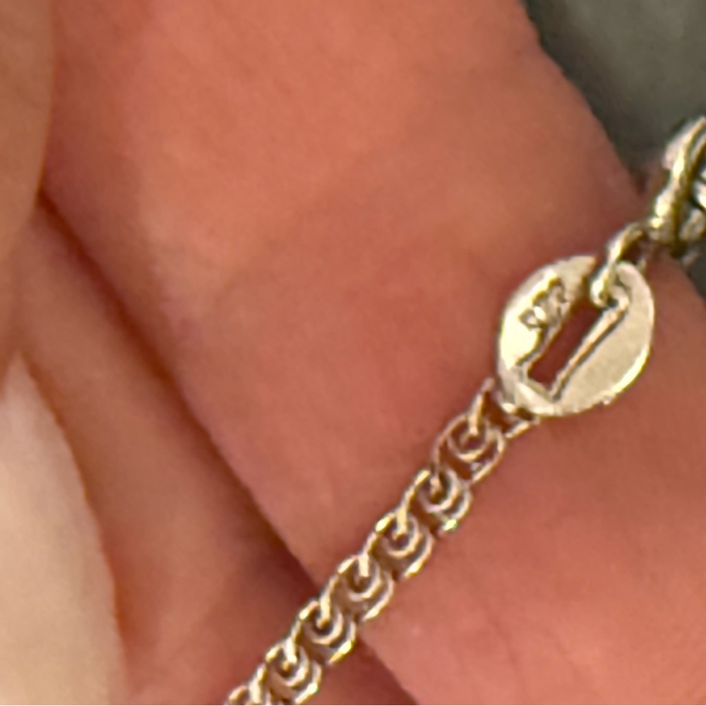 Silver Cross Pendant Necklace - Picture 5 of 5